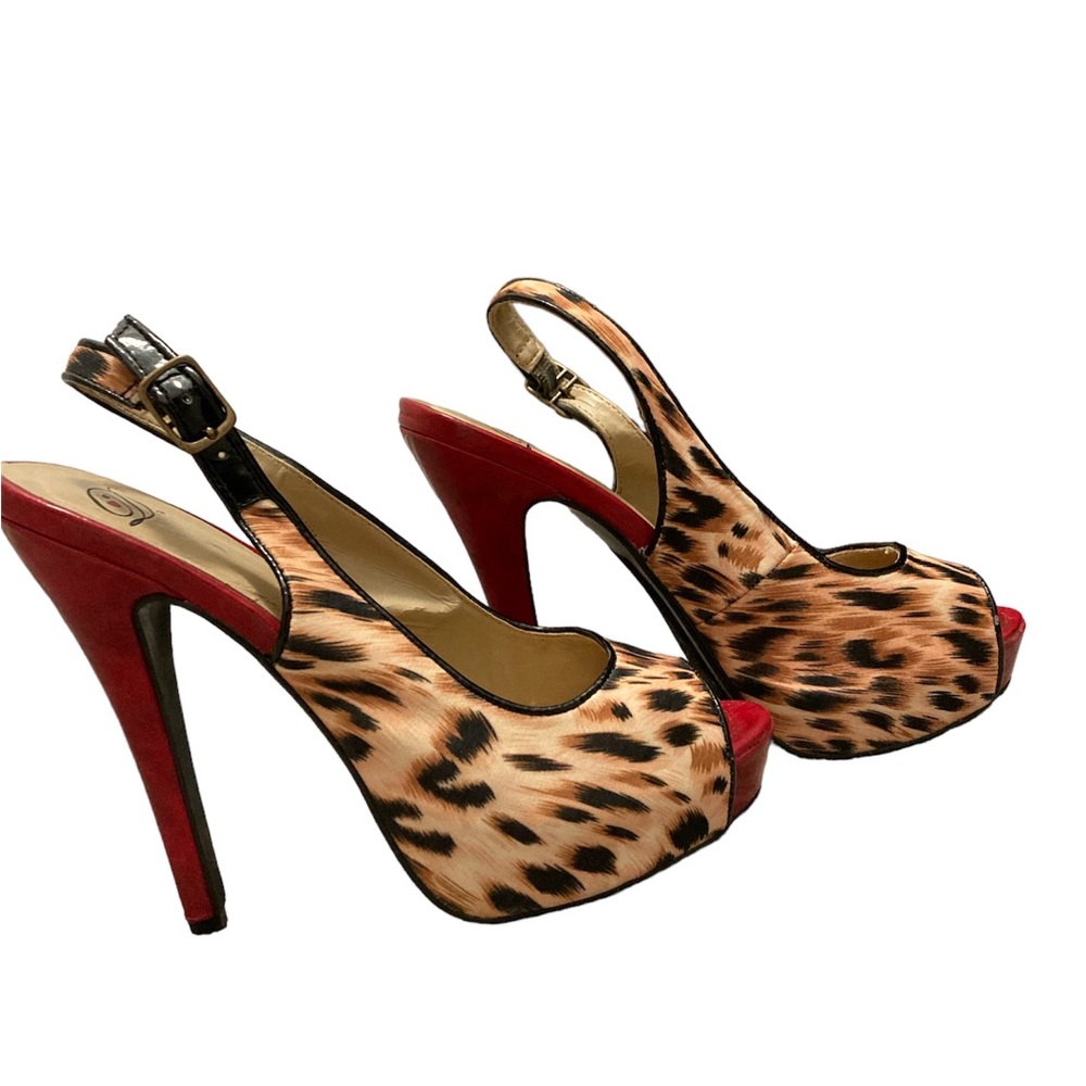 Cheetah Print Sexy Stilleto Heels